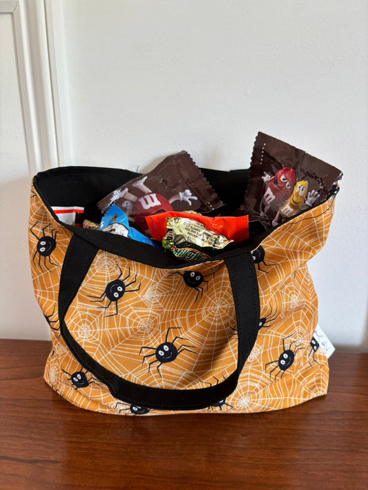 Spider Trick or Treat Tote